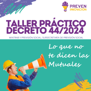 Taller práctico DS 44, Lo que no te dicen las Mutuales